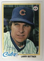 Larry Biittner (d. 2022) Signed Autographed 1978 Topps Baseball Card - Chicago C - $10.50