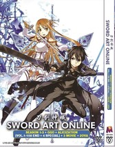 Sword Art Online Season 1-3 + GGO + Alicization + 4SP + 3 Movie +2 OVA Anime DVD - £47.20 GBP