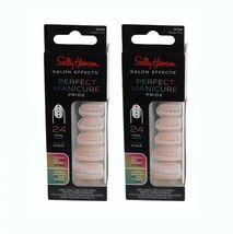 Sally Hansen 2 Pack Salon Effects Perfect Manicure Pride 0V752 Queer Tips - $9.90