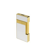 S.T. Dupont Slimmy Line 2 Lighter White Lacquer &amp; Gold - 028004 - $291.55