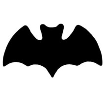 Bat  Cutouts Plastic Shapes Confetti Die Cut 15 pcs  FREE SHIPPING - £5.52 GBP