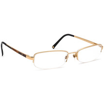 Chanel Women&#39;s Eyeglasses 2085 c.125 Gold Half Rim Metal Frame Italy 52[... - £280.44 GBP