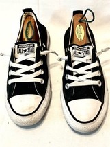 Converse All Star Women Size 7 Low Top Black Canvas - $22.00