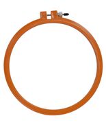 Orange Susan Bates Hoop-La Embroidery Hoop 6 Inch - $7.95