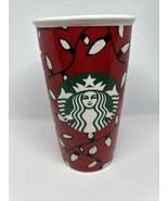 2016 Red Starbucks Coffee Ceramic  Christmas Lights Travel Mug Tumbler  ... - $20.35 CAD