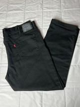 Levi&#39;s 541 Mens Athletic Taper Stretch Gray Charcoal Jeans Size 40x30 - £16.63 GBP