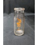 OLD Marshall Farm RARE SMALL Half Pint Milk Cream Bottle Northumberland NH - €51,14 EUR