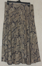 Excellent Womens J.G. Hook Paisley Print Skirt Size 14 Cute! - £20.14 GBP