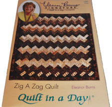 Zig A Zag Quilt in a Day Pattern - £7.95 GBP