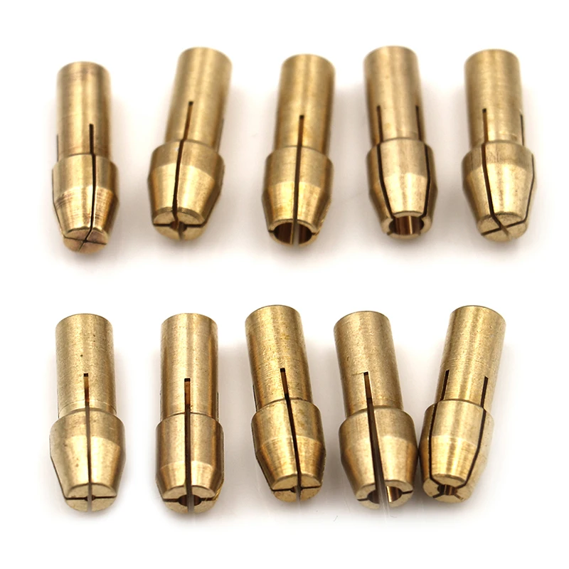10Pcs Mini Drill Chu Adapter 0.5mm-3.2mm Dremel Mini Drill Chu Chuck Adapter MiC - £135.48 GBP