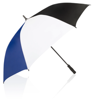 60-Inch Auto Open Golf Umbrella, Black/White/Royal - $503.52 MXN