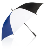 60-Inch Auto Open Golf Umbrella, Black/White/Royal - $503.52 MXN