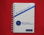 1995 Cadillac DeVille Owners Manual [Paperback] Cadillac - £26.17 GBP