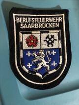 Vintage Berufsfeurwehr Saarbrucken Patch Box4 - $3.95