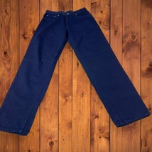 Deadstock NWT JORDACHE Denim Vintage Mens 31-34 Dark Blue Y2K Horse - £14.09 GBP