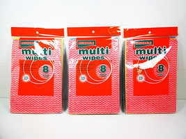 Multi Wipes 24 Reusable Kitchen Cleaning Towels Bathroom Garage Wiping D... - $10.39
