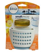 Febreze Small Spaces Air Freshener Hawaiian Aloha Reusable Unit +Scent C... - $12.95