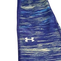 Under Armour Cold Gear Striped Leggings Gym Yoga Womens Size XS Blue - £11.81 GBP