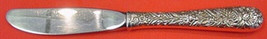 Repousse by Kirk Sterling Silver Butter Spreader HH Modern Blade 6 1/4&quot; Antique - £38.33 GBP