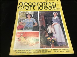 Decorating &amp; Craft Ideas Magazine August 1975 Decorate T-Shirts, Fabric Fruit - £7.84 GBP