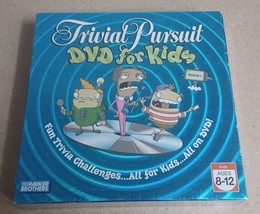 Trivial Pursuit DVD for Kids 8-12 sealed. Parker Brothers Trivia Board G... - $20.00
