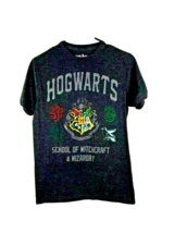 Harry Potter Boy&#39;s Hogwarts Tee Shirt Sz M - £7.63 GBP