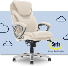 Serta AIR Health and Wellness Executive Office Chair, High Back Big and Tall - £293.67 GBP