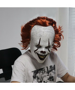 2019 Stephen King&#39;s It Movie Mask Pennywise Horror Clown Joker Handmade ... - £26.64 GBP