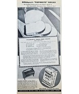PILLSBURY&#39;S BEST XXXX - Enriched Flour - Favorite Bread - 1942 Vintage P... - $201.99 MXN