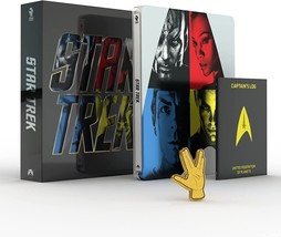 Star Trek 2009-Titans of Cult Edition Steelbook (4K+Blu-ray) European Import-NEW - £57.95 GBP