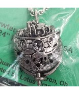 Noah&#39;s Ark Pewter Diffuser Pendant Necklace Aromatherapy Oil Perfumes 24... - $13.99