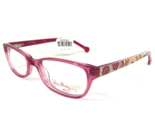 Vera Bradley Kids Eyeglasses Frames Ada Clementine Pink Rectangular 48-1... - $55.97