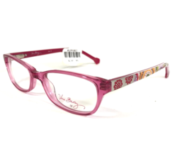 Vera Bradley Kids Eyeglasses Frames Ada Clementine Pink Rectangular 48-1... - £44.01 GBP