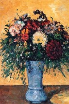 Bouquet of Flowers in a Vase by Paul Cezanne - Art Print - $21.99+