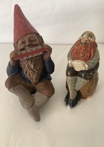 Tom Clark Gnome Johnny 1984 and Ceramic Elf - £18.49 GBP