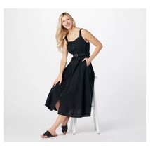 All Worthy Hunter McGrady Woven Belted (Black, Reg 6) A397474 - £16.80 GBP