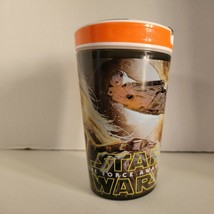 Snackeez Disney&#39;s Jr Star Wars Chewbacca 2-in-1 Snack &amp; Drink Cup No Straw Used - £3.09 GBP