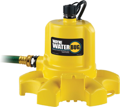 WAYNE Waterbug 1/6 HP 1350 GPH Submersible Multi-Flo Technology-Water Removal an - £175.20 GBP