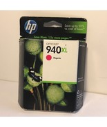 HP HEWLETT PACKARD 940 XL MAGENTA INK NIB NEW IN BOX C4908AN GENUINE FOR... - £7.85 GBP