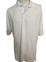 Antigua Men&#39;s Golf Shirt NBC Golf White Large - $722.07 MXN