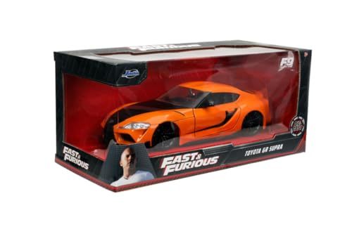 Fast &amp; Furious Jada Toyota GR Supra, 1:32 Scale Orange - $17.96