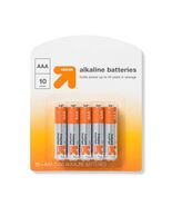 BestBy09/25 up&amp;up AAA Alkaline Batteries 1.5V 10pk High Drain Devices - €7,81 EUR