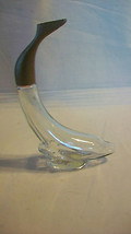 Avon Glass Dolphin Miniature Cologne Decanter, Empty - $20.00