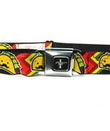 Buckle Down Taco Belt Senor Mustache Ford Mustang Adjustable Seatbelt  2... - $564.52 MXN