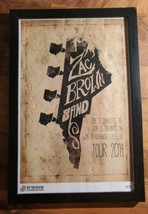 Zac Brown Band 2014 Tour Southern Ground Original Artwork Limited Poster... - £47.06 GBP