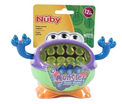Nuby Snack Monster BPA free Snack Keeper 12 + Months Sealed - £10.29 GBP