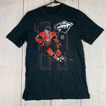Minnesota Wild NHL Large Reebok Casual T-Shirt Black New Youth - $182.59 MXN