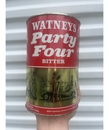 Watneys Party Four Bitter Beer Can 2.22 Liters 3.9 Pints Hippies London ... - $135.38 CAD