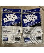 Eureka Mighty Mite Home Care Vac Bags Style C Bundle of 2 packs 2 bags p... - £7.07 GBP