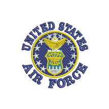 USAF US AIR FORCE Embroidered Polo Shirt - £27.49 GBP+
